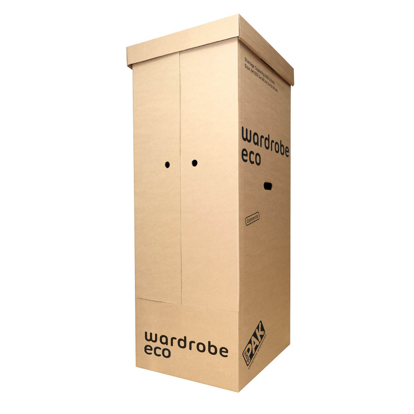 StorePAK Wardrobe Box Hanging Rails Cardboard Transporting Moving Storing 2 Pack - Image 3