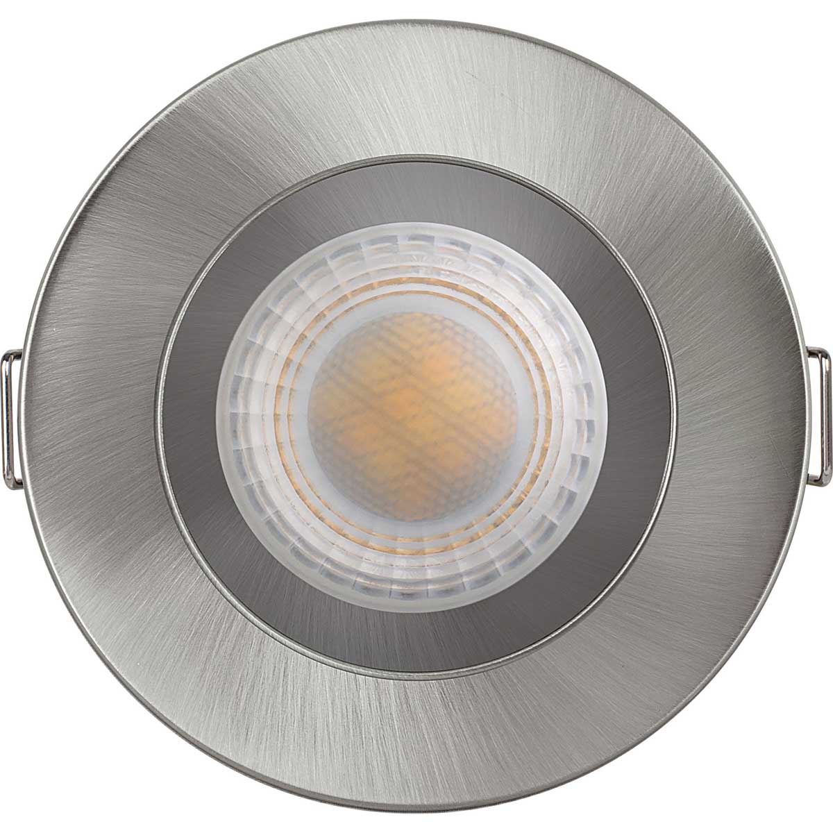 LED Downlight Recessed Warm White 620lm Dimmable Brushed Steel Indoor Pack Of 6 - Image 3