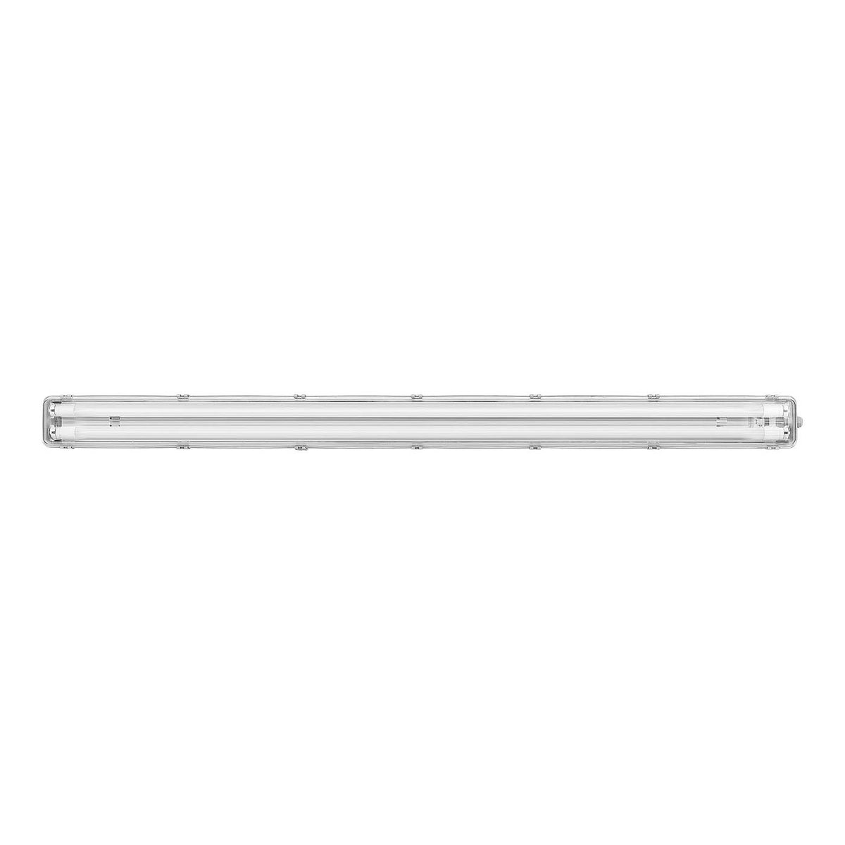 Luceco Twin Batten Ceiling light LED Cool White T8 3900lm Weatherproof (L)1.59m - Image 1