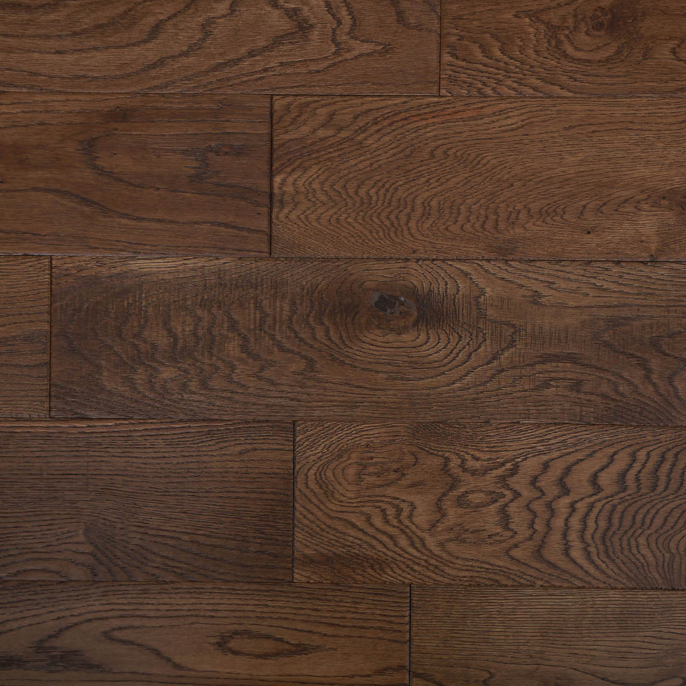 Hardwood Flooring Natural Dark Brown Oak Matt Bevelled Edge Durable 1.8m² - Image 7