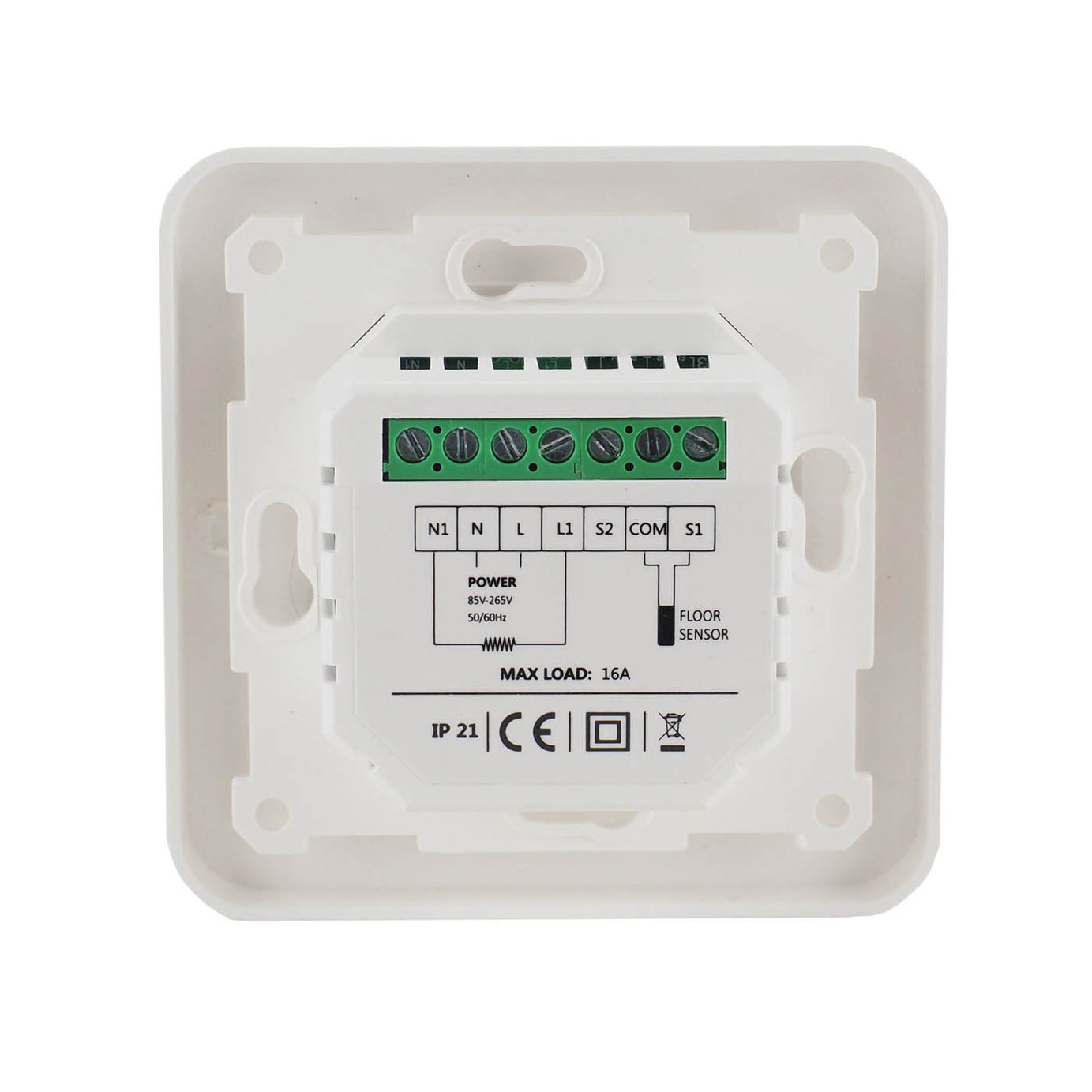 Klima Smart Thermostat 825850 White Digital Touch Control Programmable - Image 4