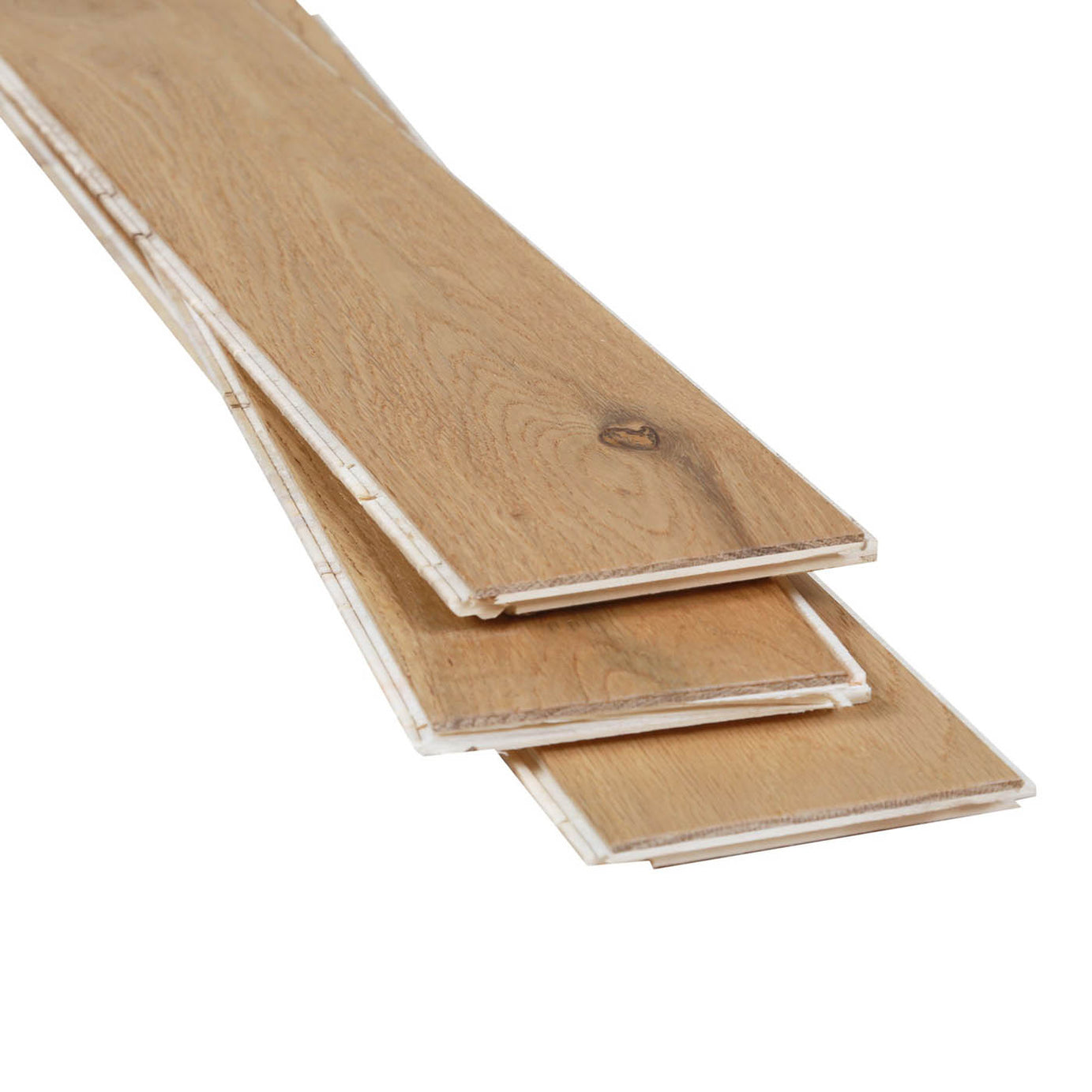 Oak Hardwood Flooring Herringbone  Wood Top Layer Classic 1.94m² - Image 1