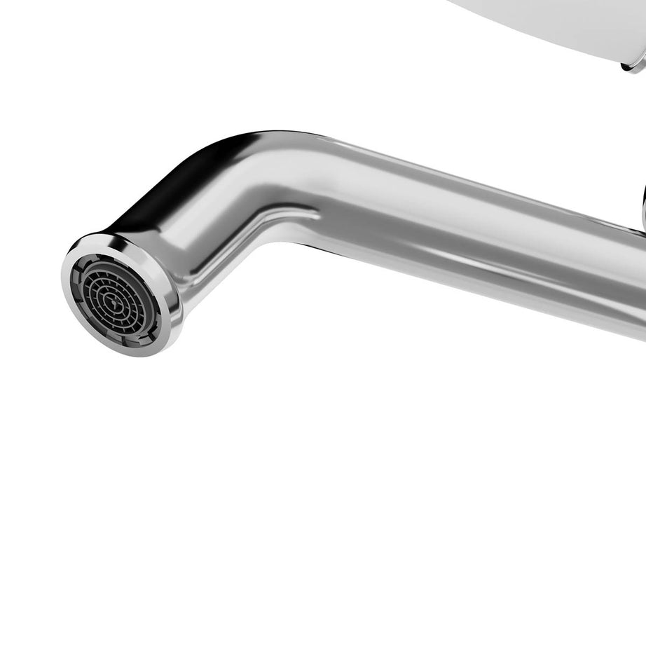 Bathroom Basin Tap Mono Mixer Chrome Single Lever Brass Traditional Faucet - Image 7