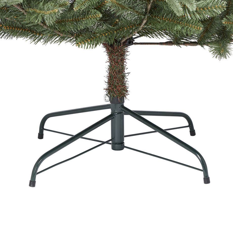 Christmas Tree 6ft Green Hinged Artificial Natural Looking Indoor Decoration - Image 4