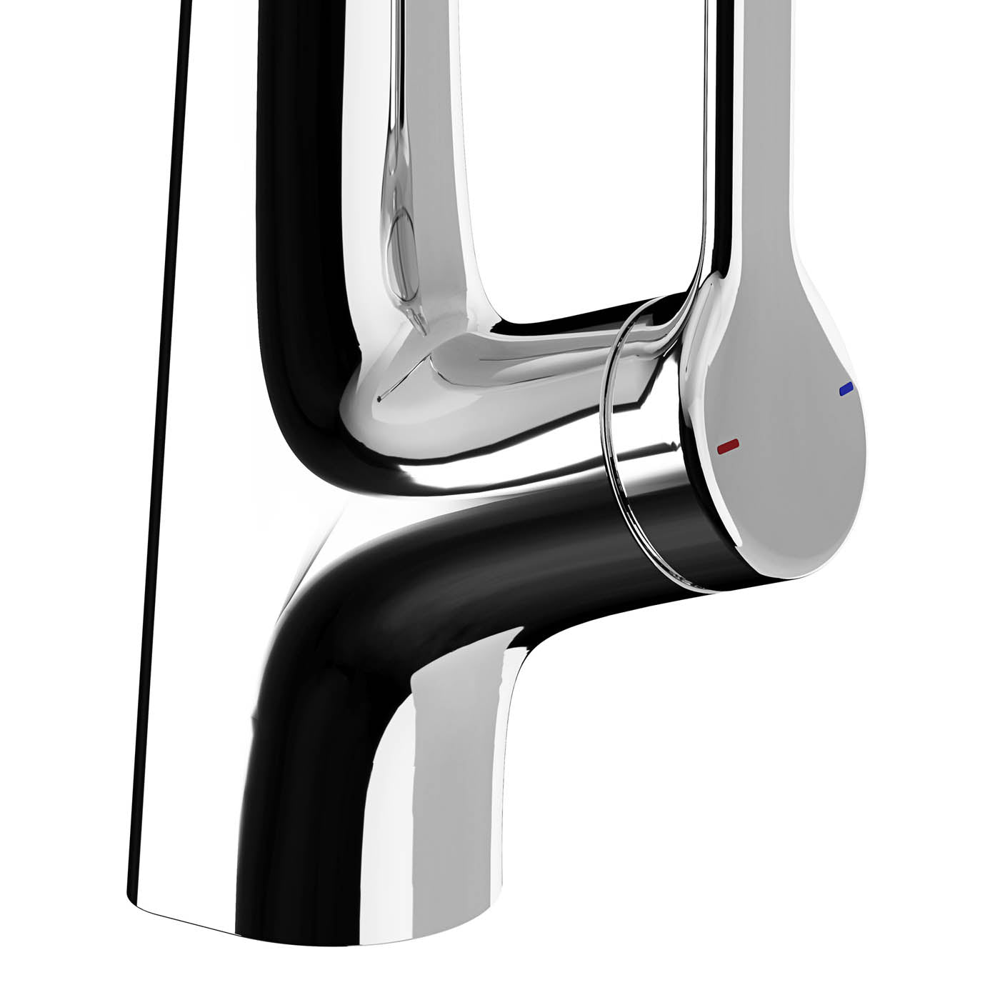 Kitchen Sink Sensor Tap Mixer Chrome Swivel Spout Side Lever Modern Faucet - Image 8