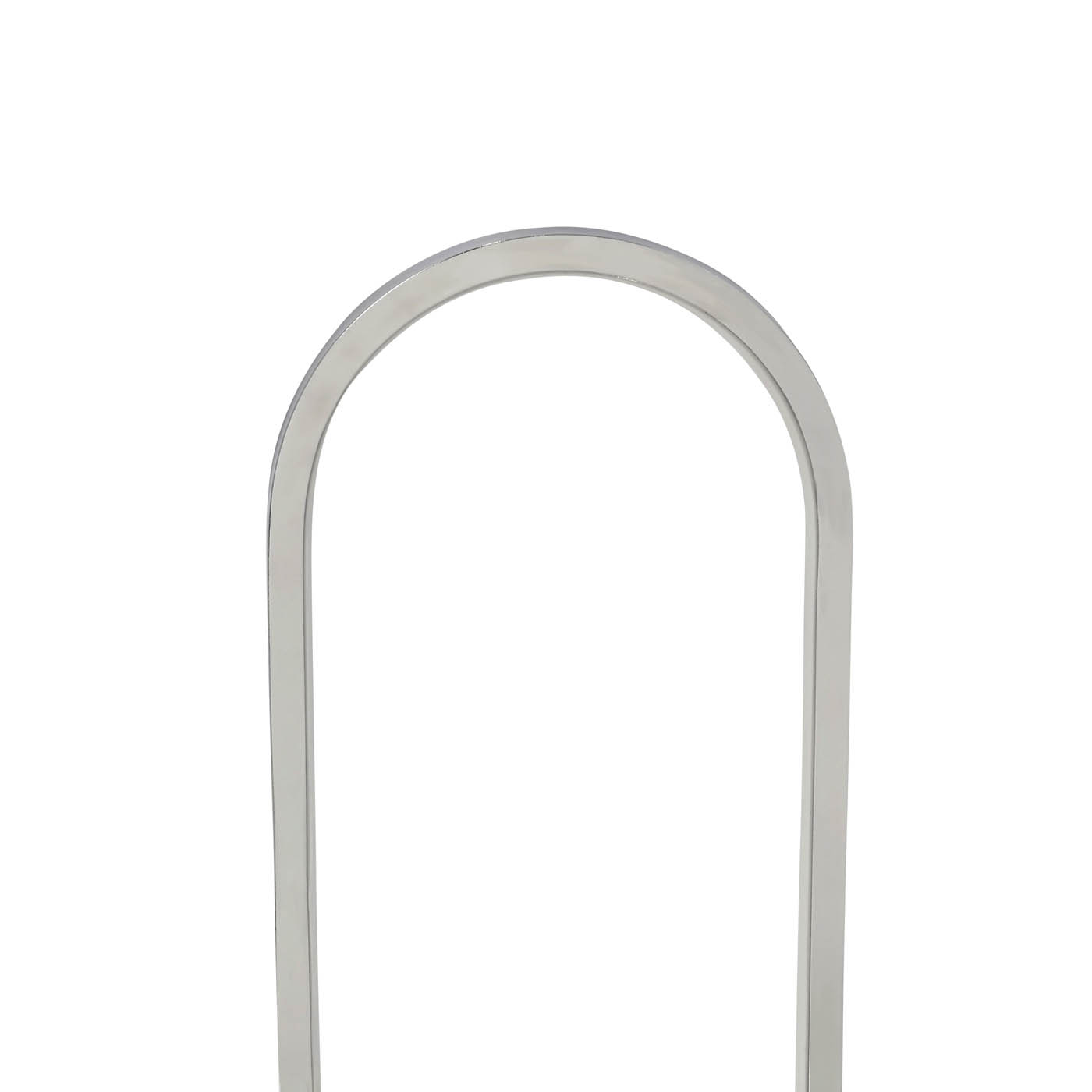 Papua LED Table Lamp Oval Modern Chrome Warm White Decorative Light 3000K - Image 4