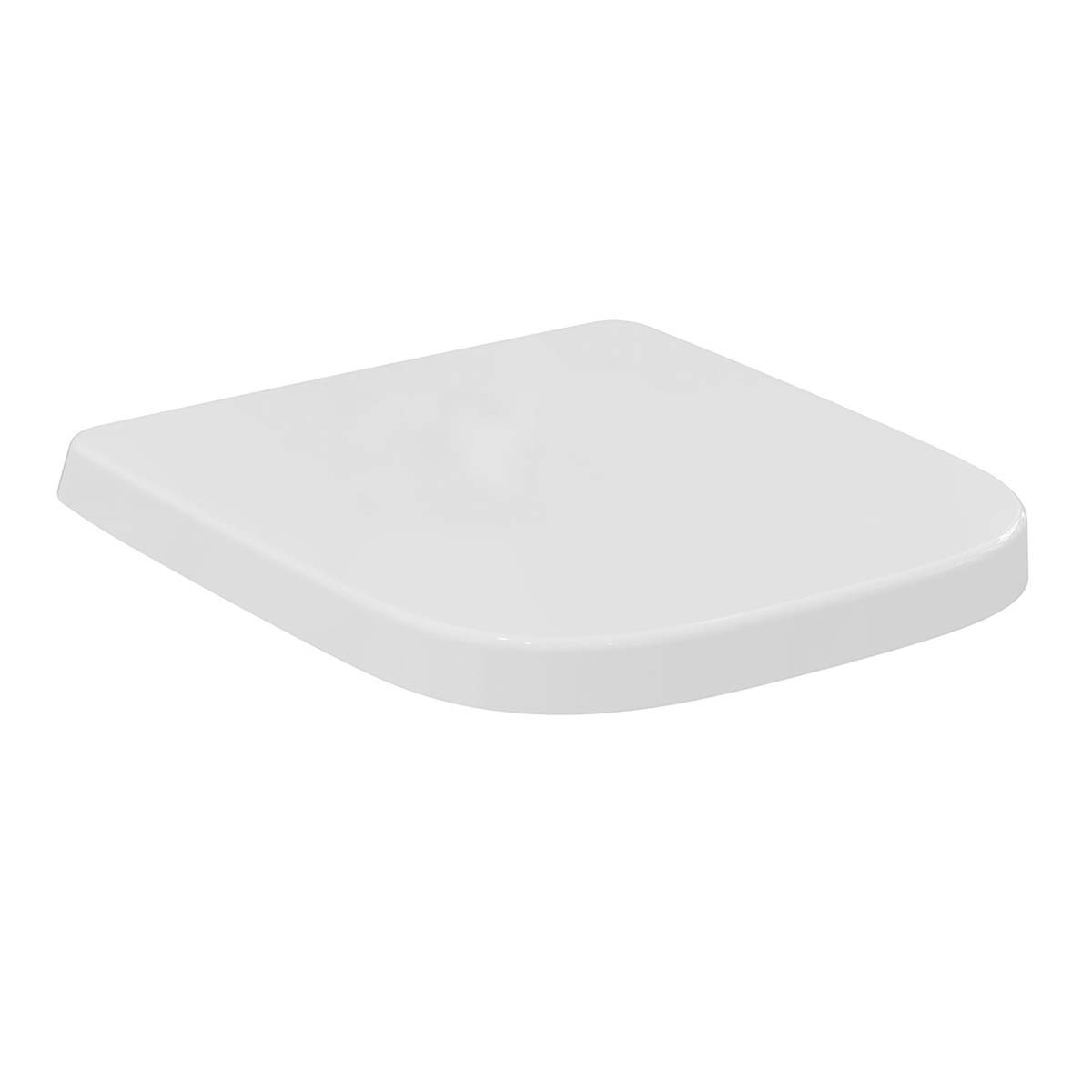 Ideal Standard Toilet Seat Soft Close White Quick Release Bottom Fix Compact - Image 1