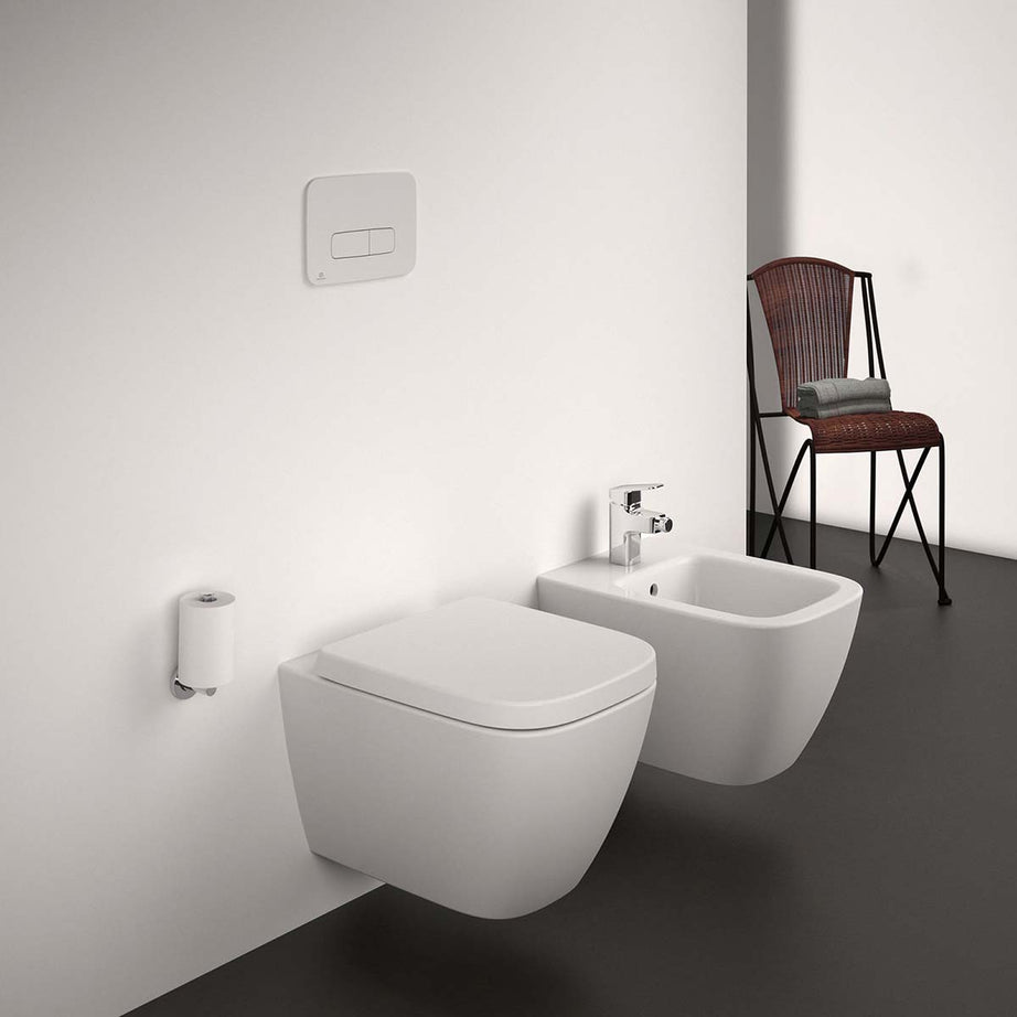 Ideal Standard Toilet Seat Soft Close White Quick Release Bottom Fix Compact - Image 4