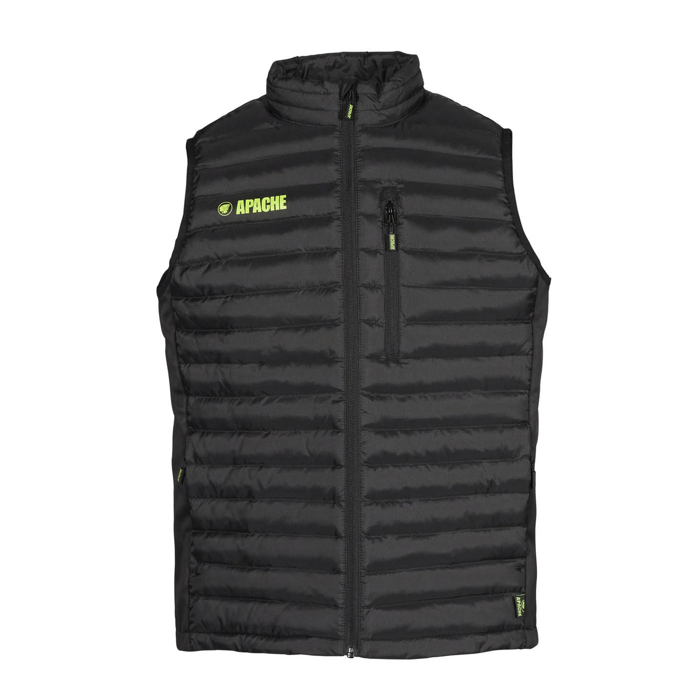 Apache Work Bodywarmer Mens Black Gilet Sleeveless Lightweight Size Large - Image 3