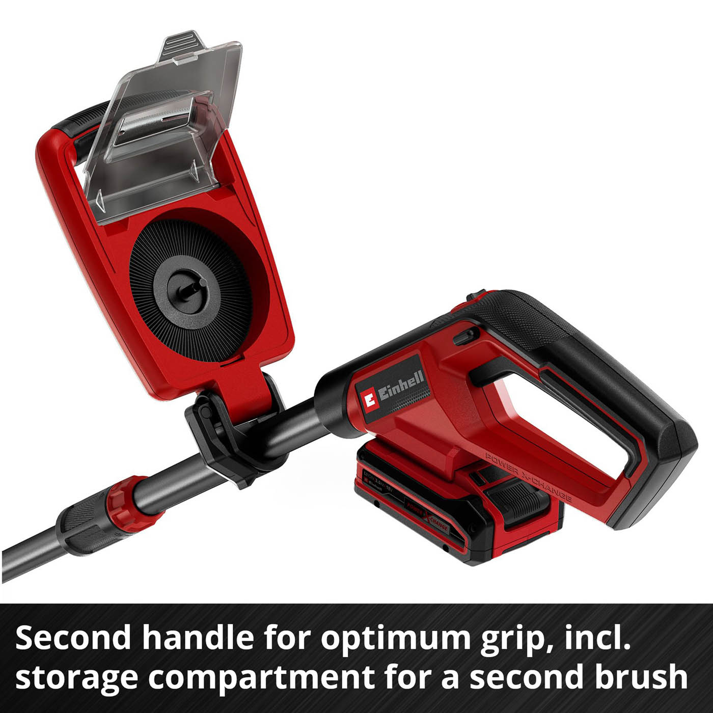 Einhell Patio Cleaner Wire Brush Cordless GE-CC 18/110 Li E-Solo Body Only - Image 8