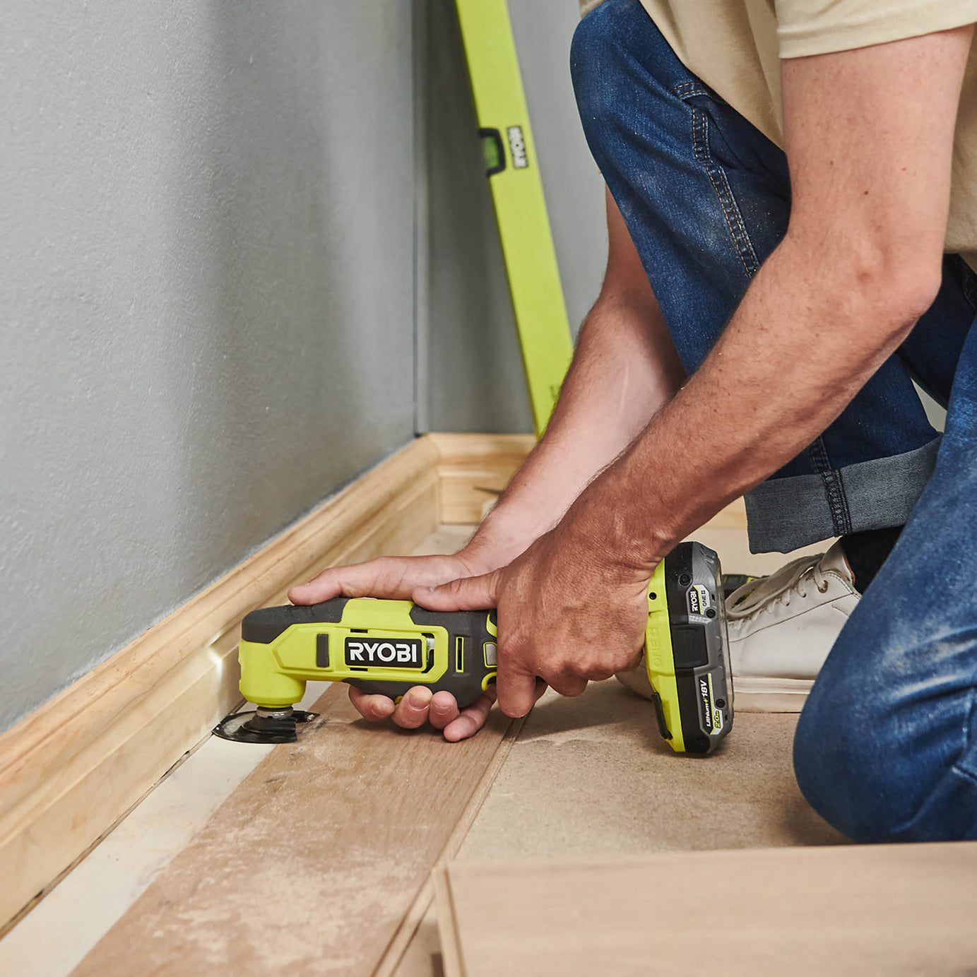 Ryobi Multi Tool Cordless 18V Li-Ion RMT18-0 Variable Speed Compact Body Only - Image 7