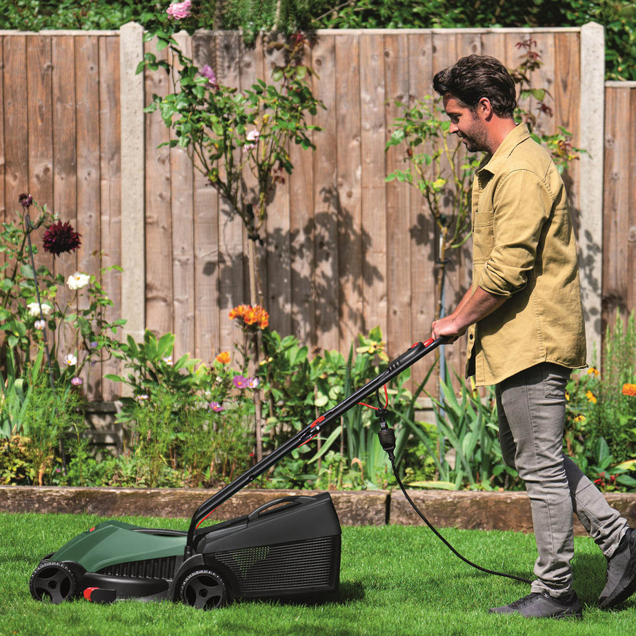 Bosch Rotary Lawnmower EasyRotak 32-215 Corded Electric Compact Lightweight 31L - Image 2