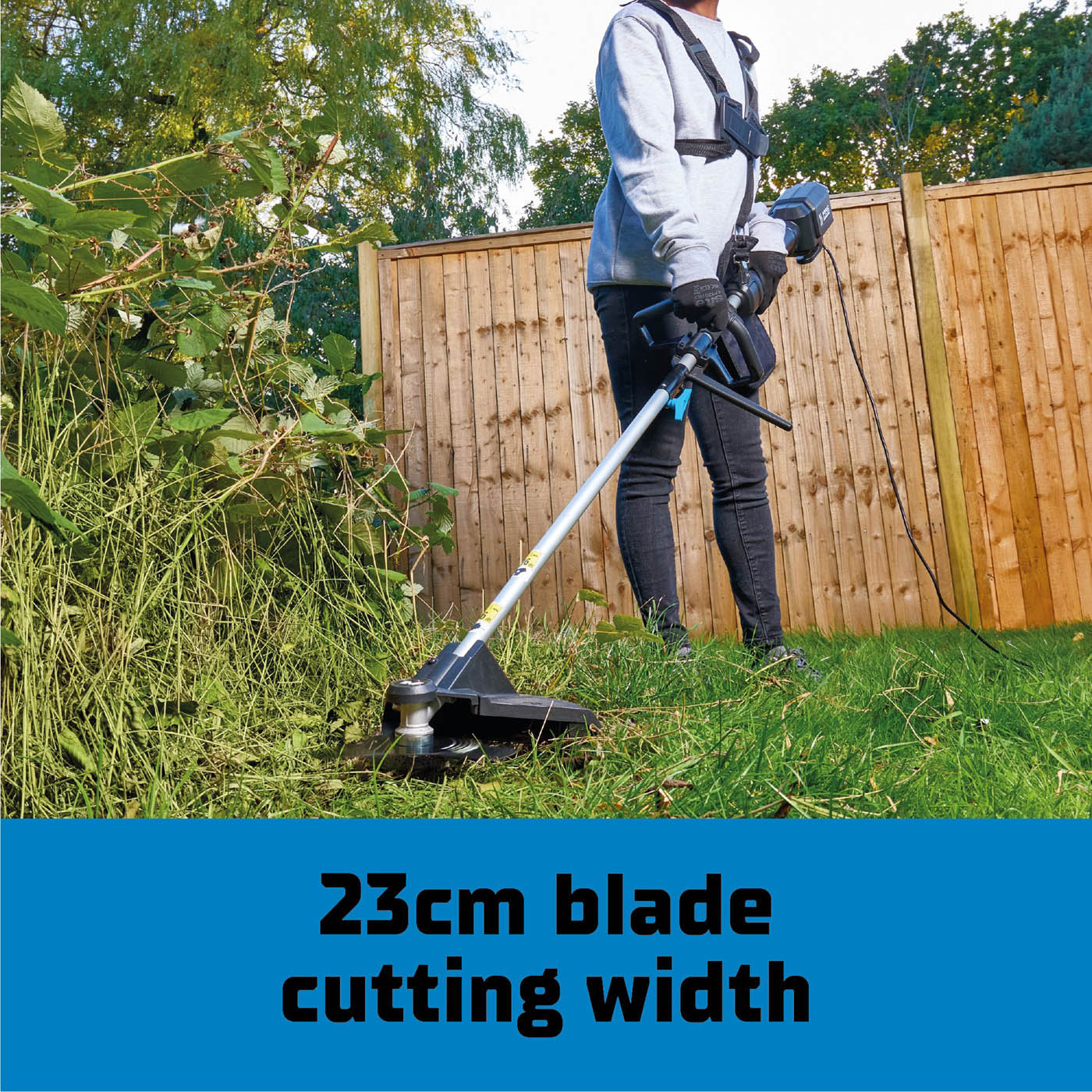 Mac Allister Brushcutter And Grass Trimmer 2IN1 Electric MCB1174GBC 42cm 1000W - Image 5