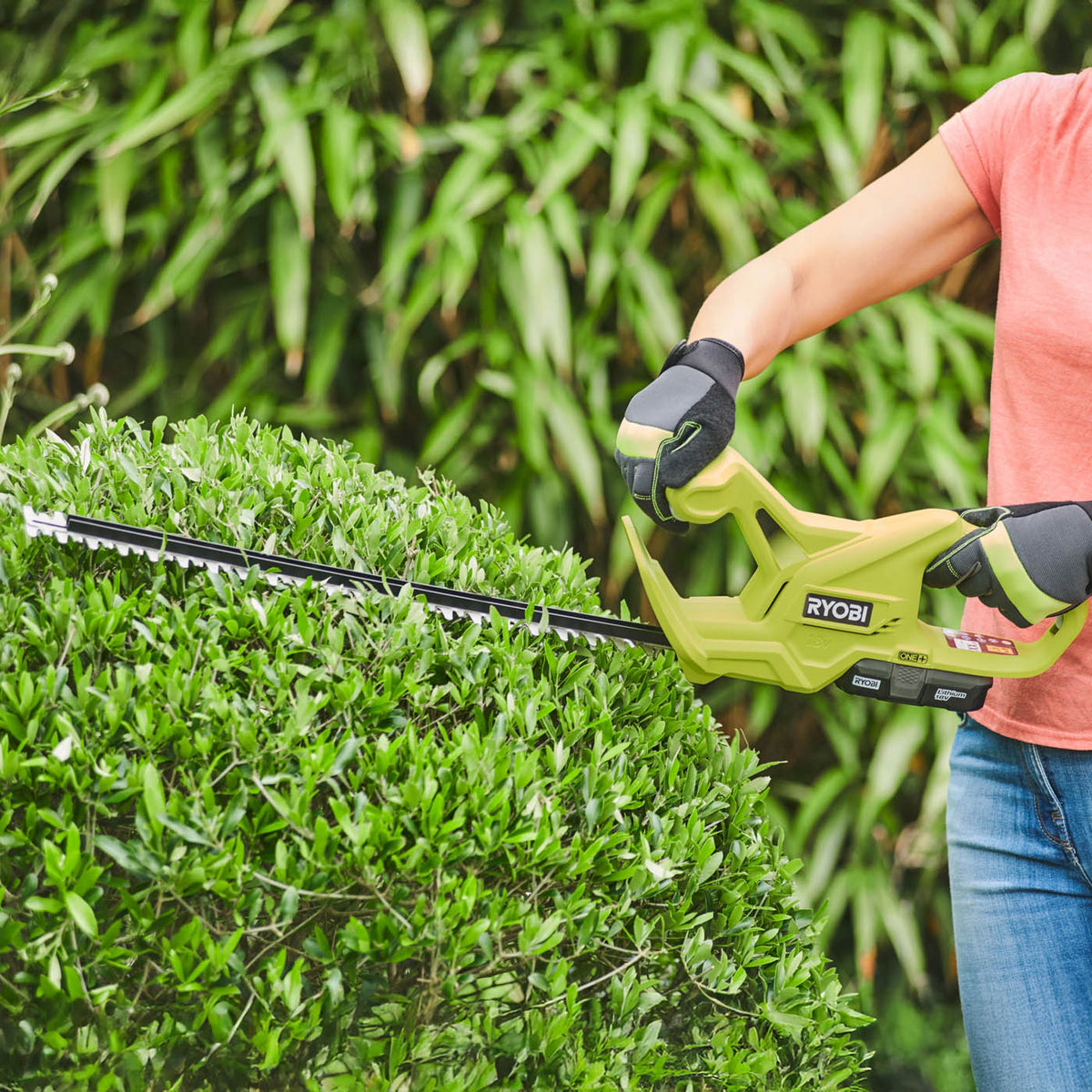 Ryobi ONE+ Hedge Trimmer Cordless RY18HT40A-0 18V Ergonomic Lightweight 400mm - Image 2