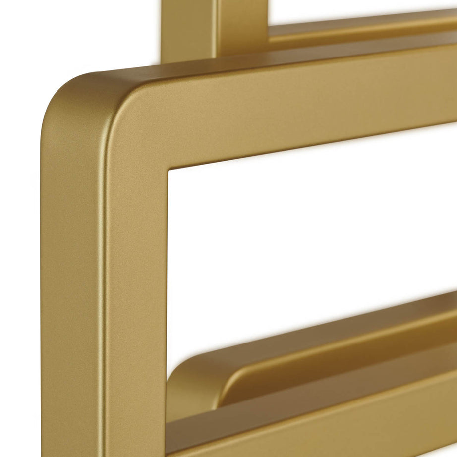 Terma Towel Rail Radiator Brass Flat Bathroom Warmer Modern (H)65.5x(W)50cm - Image 7