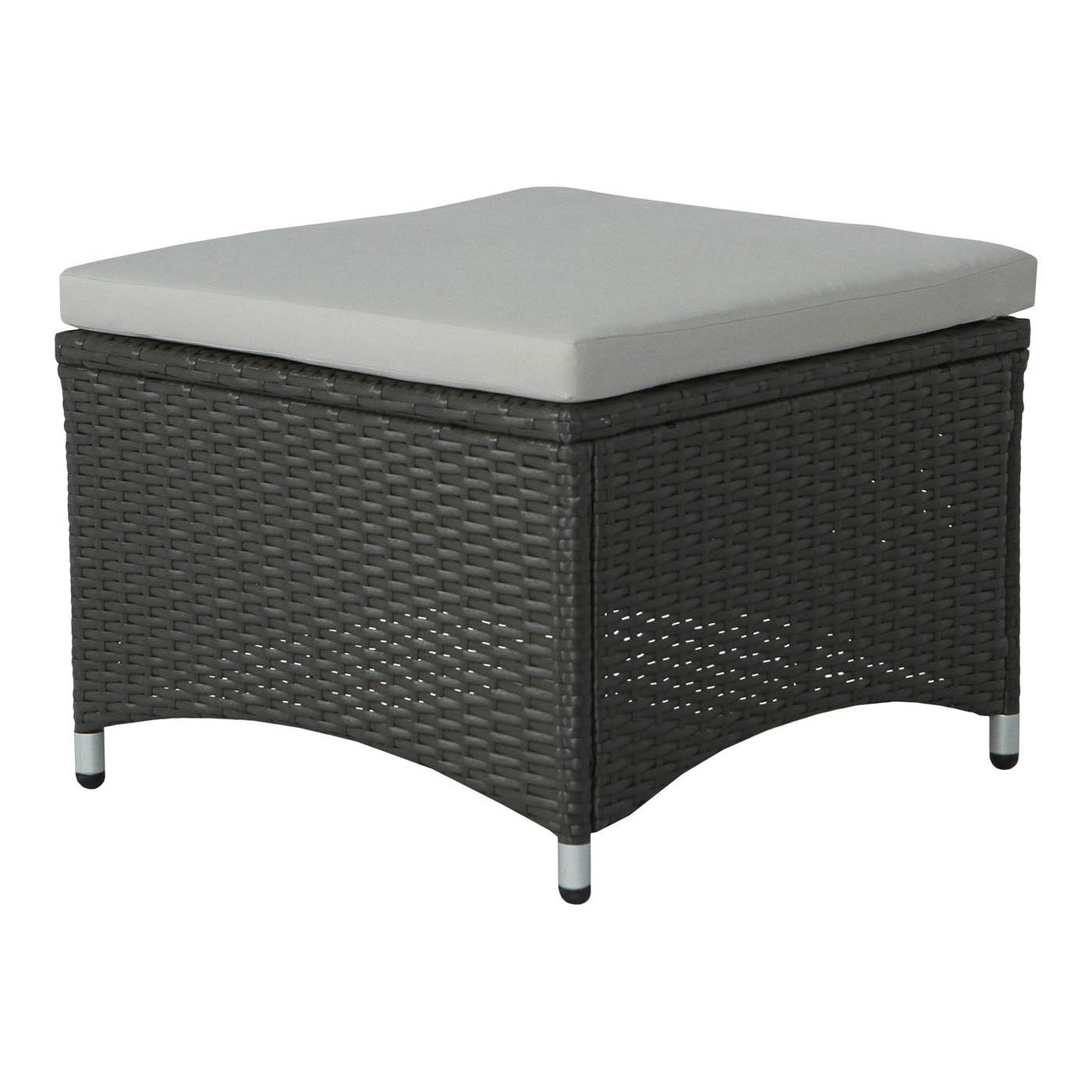 Derry Beige Rattan effect 3 Seater Corner Coffee set - Image 7