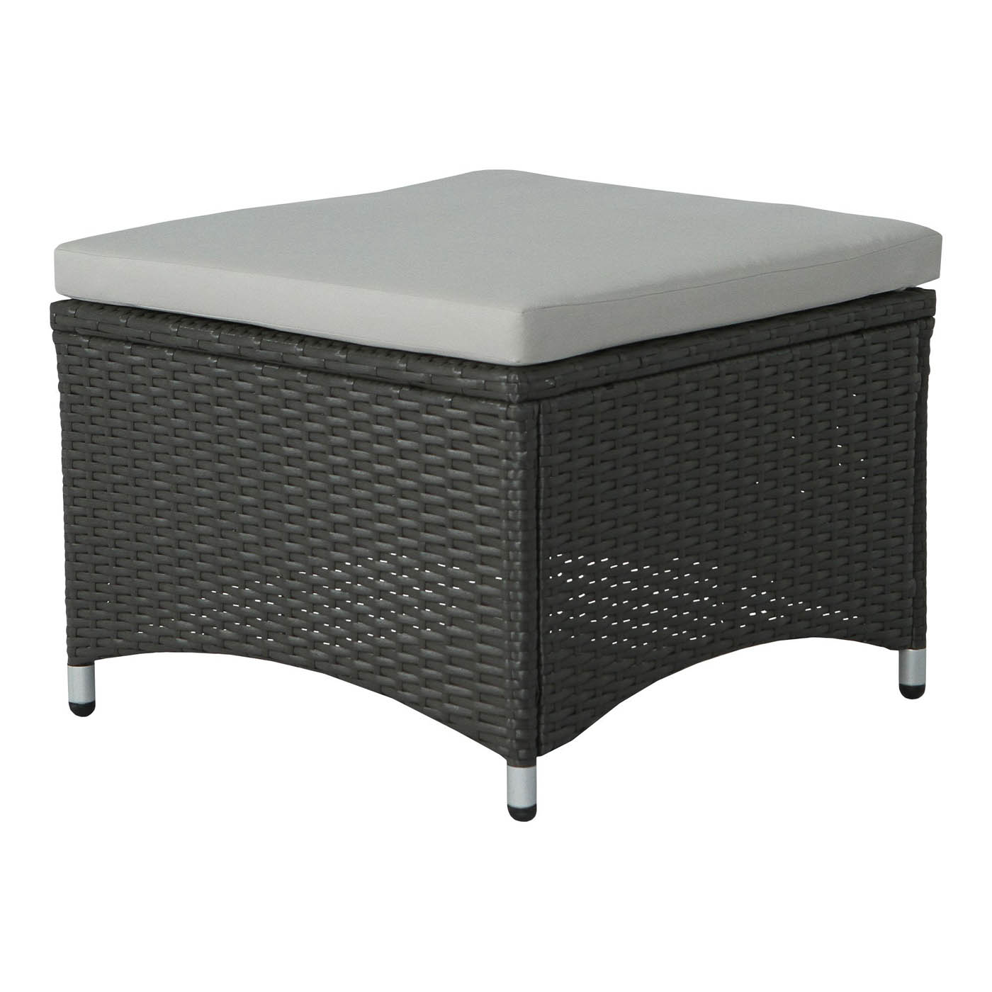 Derry Beige Rattan effect 3 Seater Corner Coffee set - Image 7