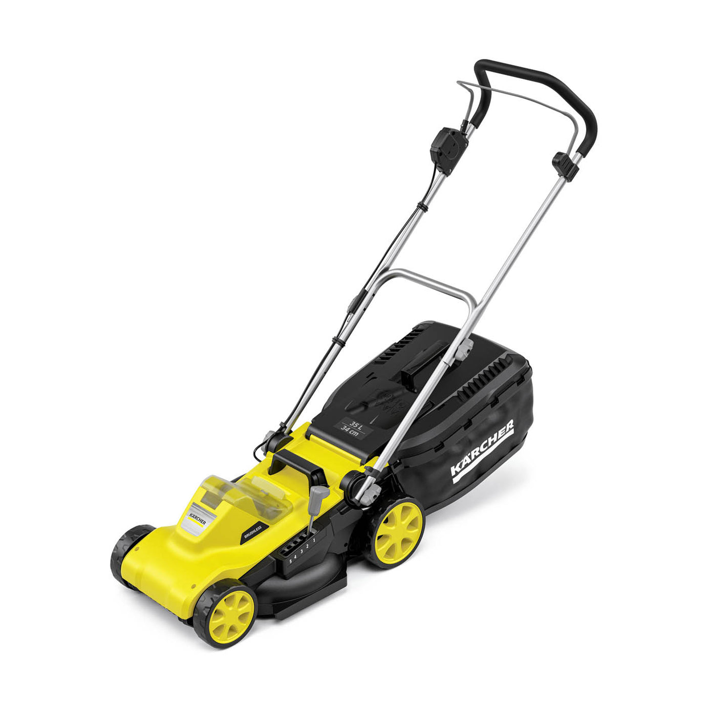 Karcher Lawnmower LMO 3-18 Cordless 18V 5Ah Li-Ion  34cm Garden Grass Cutter - Image 3