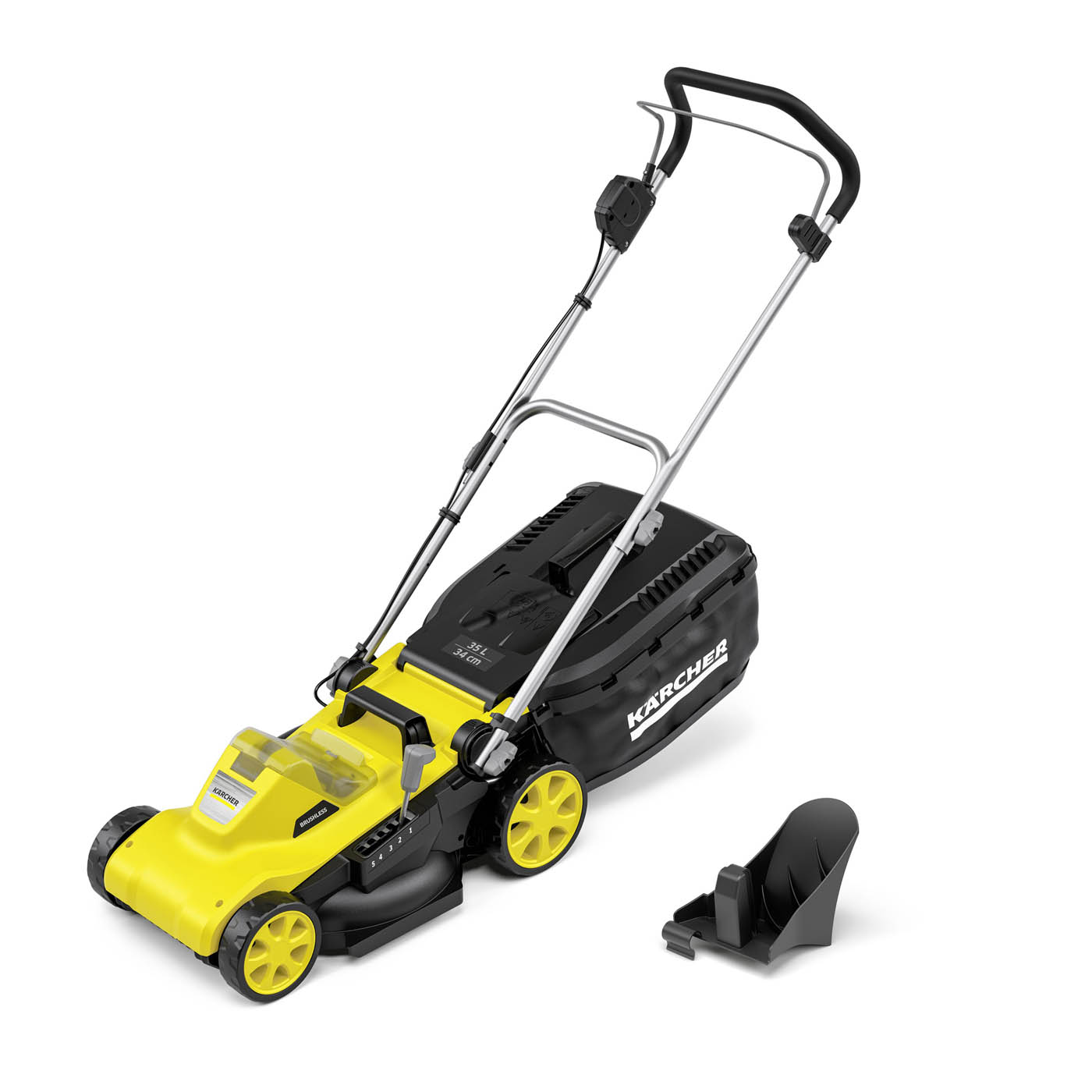 Karcher Lawnmower LMO 3-18 Cordless 18V 5Ah Li-Ion  34cm Garden Grass Cutter - Image 7