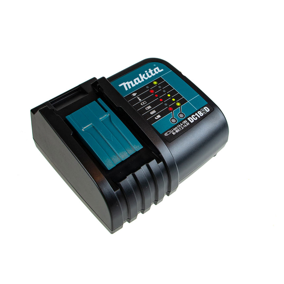 Makita Battery Charger DC18SD 14.4-18V LXT Li-Ion Memory Chip Compact Portable - Image 3