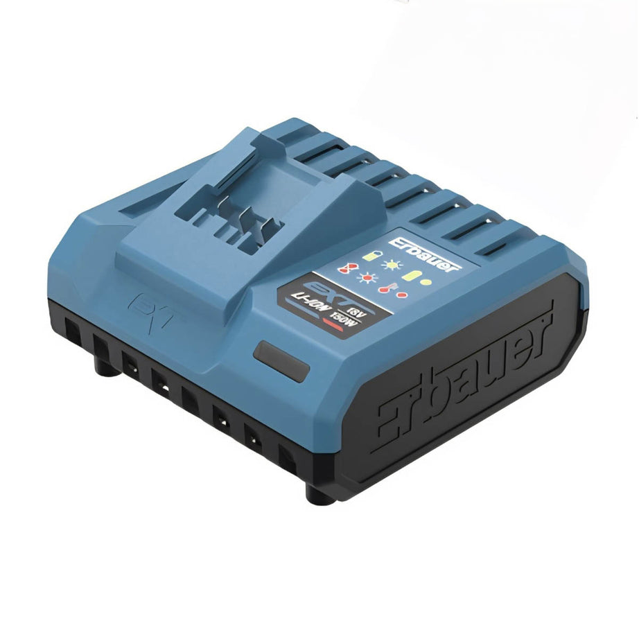 Erbauer Battery Charger EXT Keep Cool 6A 18V Li-Ion Powerful LED Indicator - Image 1