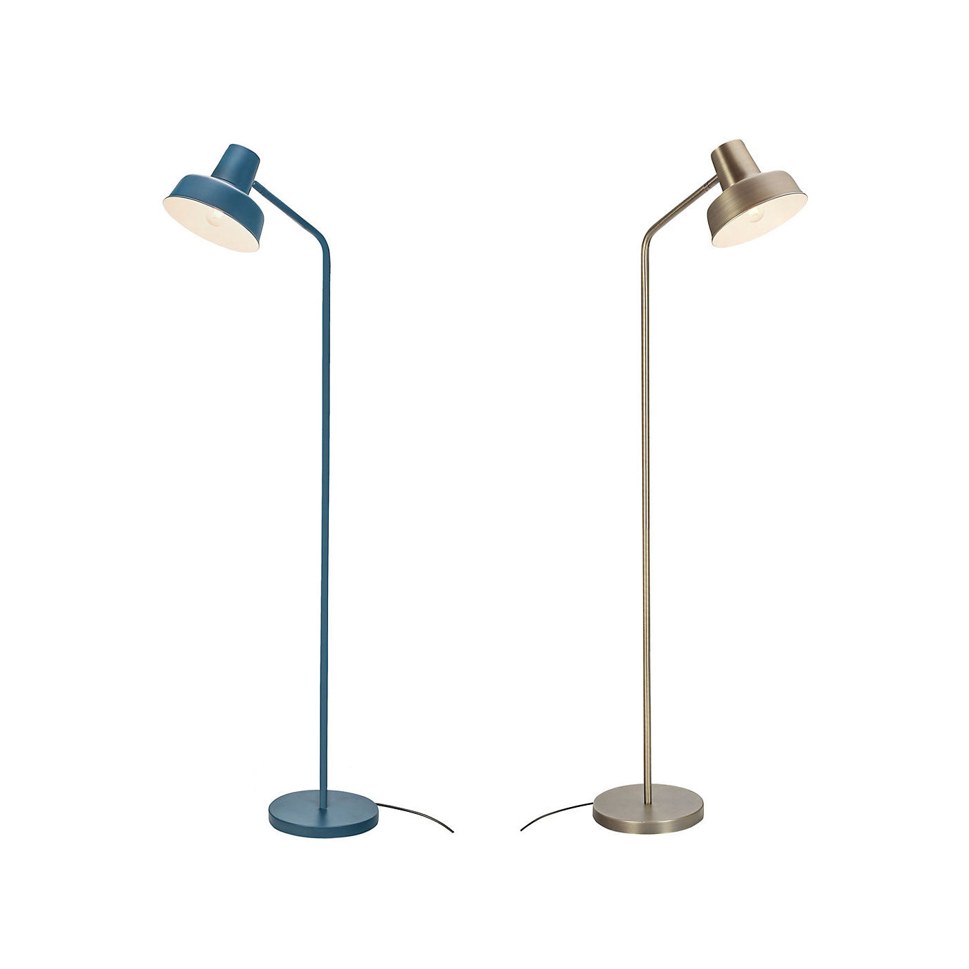 LED Floor Lamp 1 Light Industrial Style Living Room Bedroom Studio (H)1.69m - Image 1