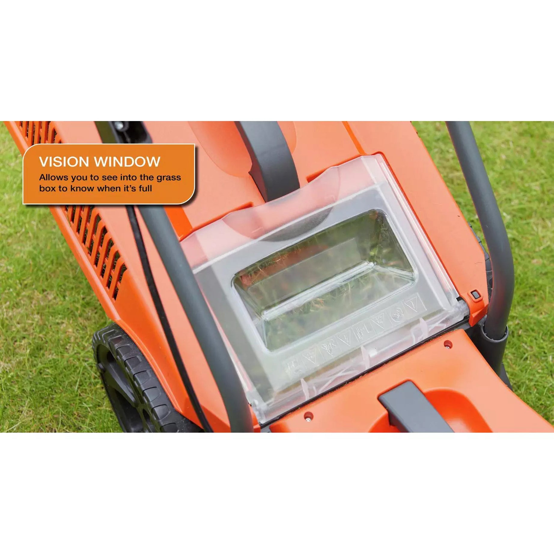Flymo Rotary Lawnmower Electric 32cm Adjustable Height 30L Grass Box 320V - Image 6