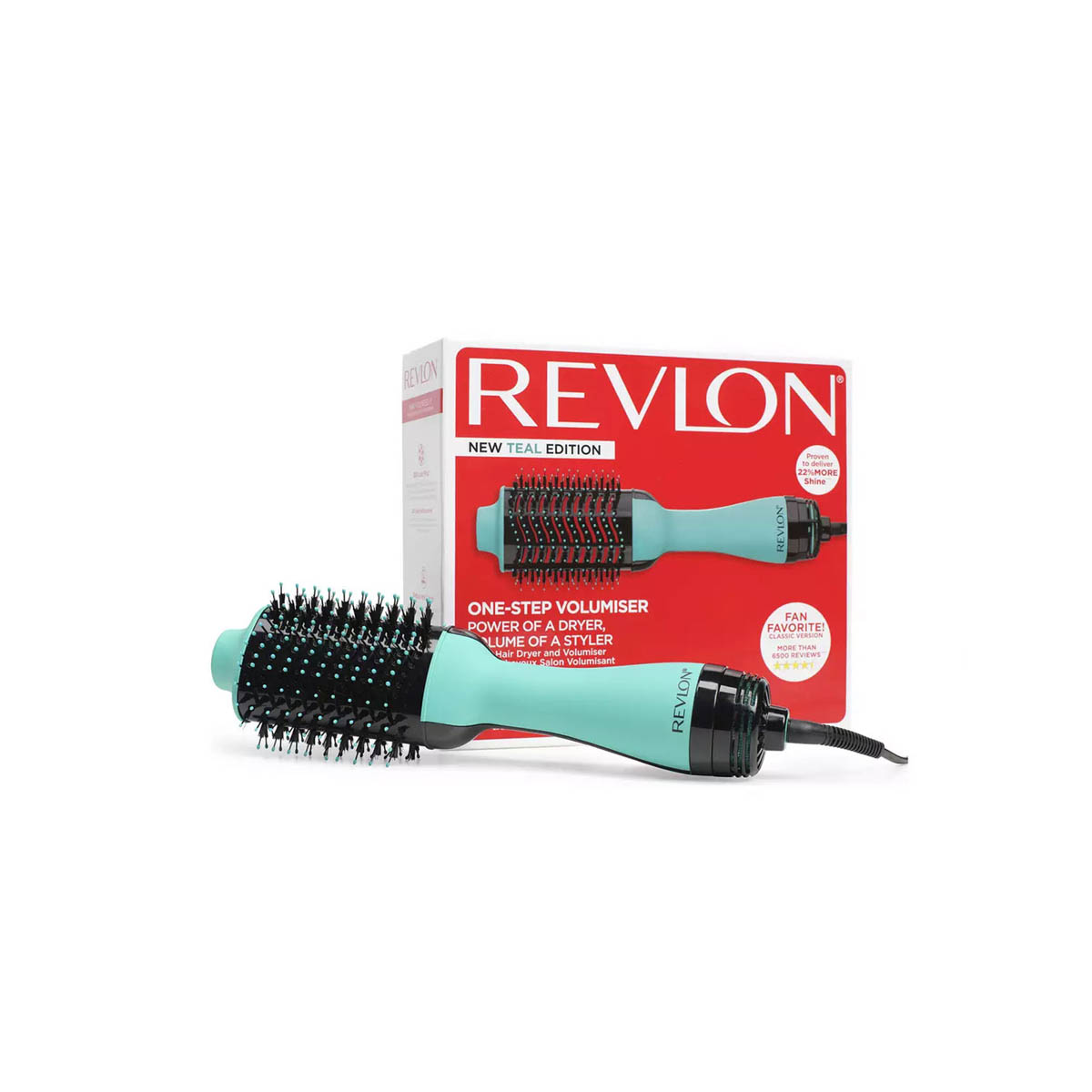 Revlon Hair Dryer And Volumiser One Step 2 In 1 Styler Mint Ionic Ceramic - Image 1