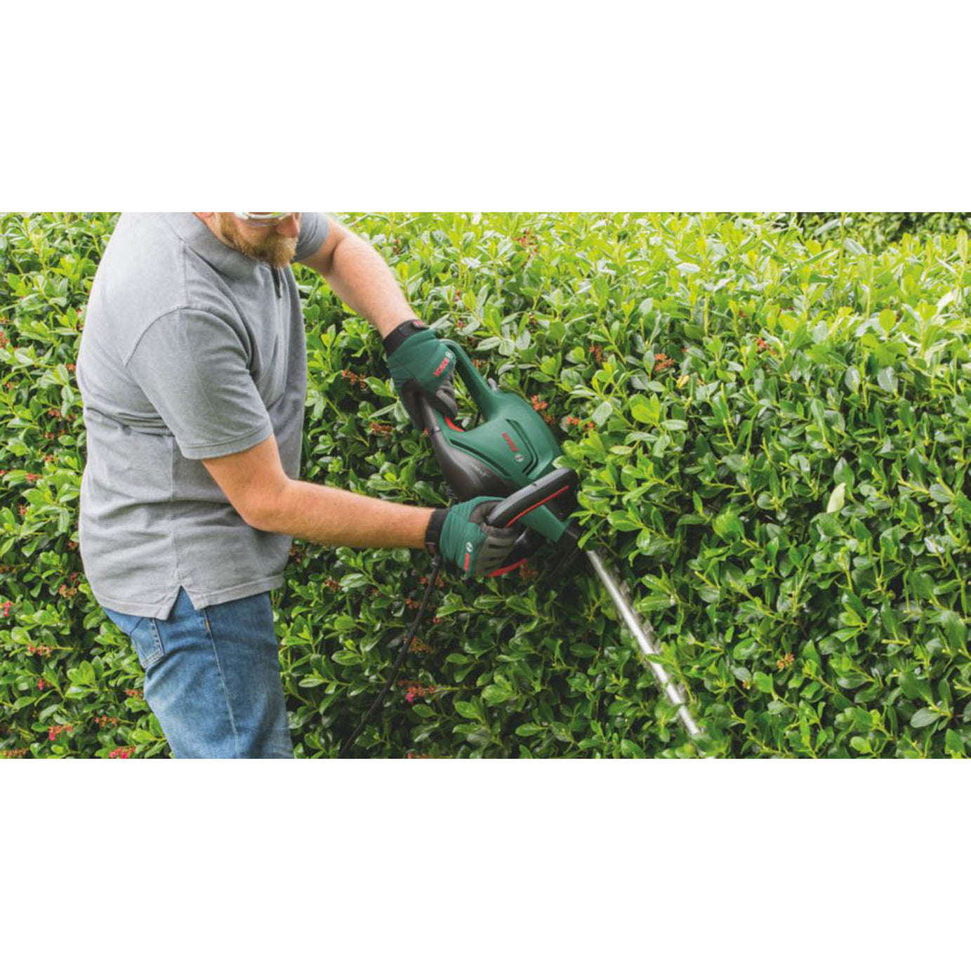 Bosch Hedge Trimmer Electric UniversalHedgeCut60 Garden 60cm Cutter 480W - Image 3