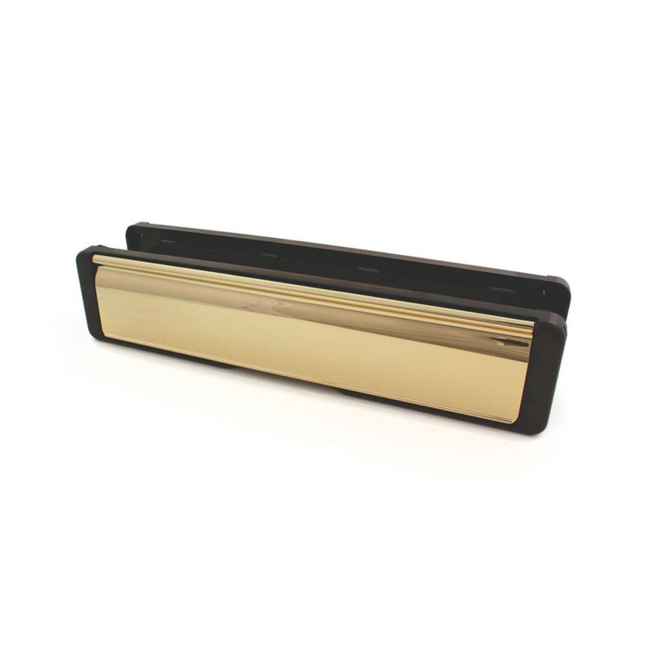 Fab & Fix Letter Plate 40-80 External Nu Mail Edge 68 Hardex Gold 310 x 68mm - Image 2