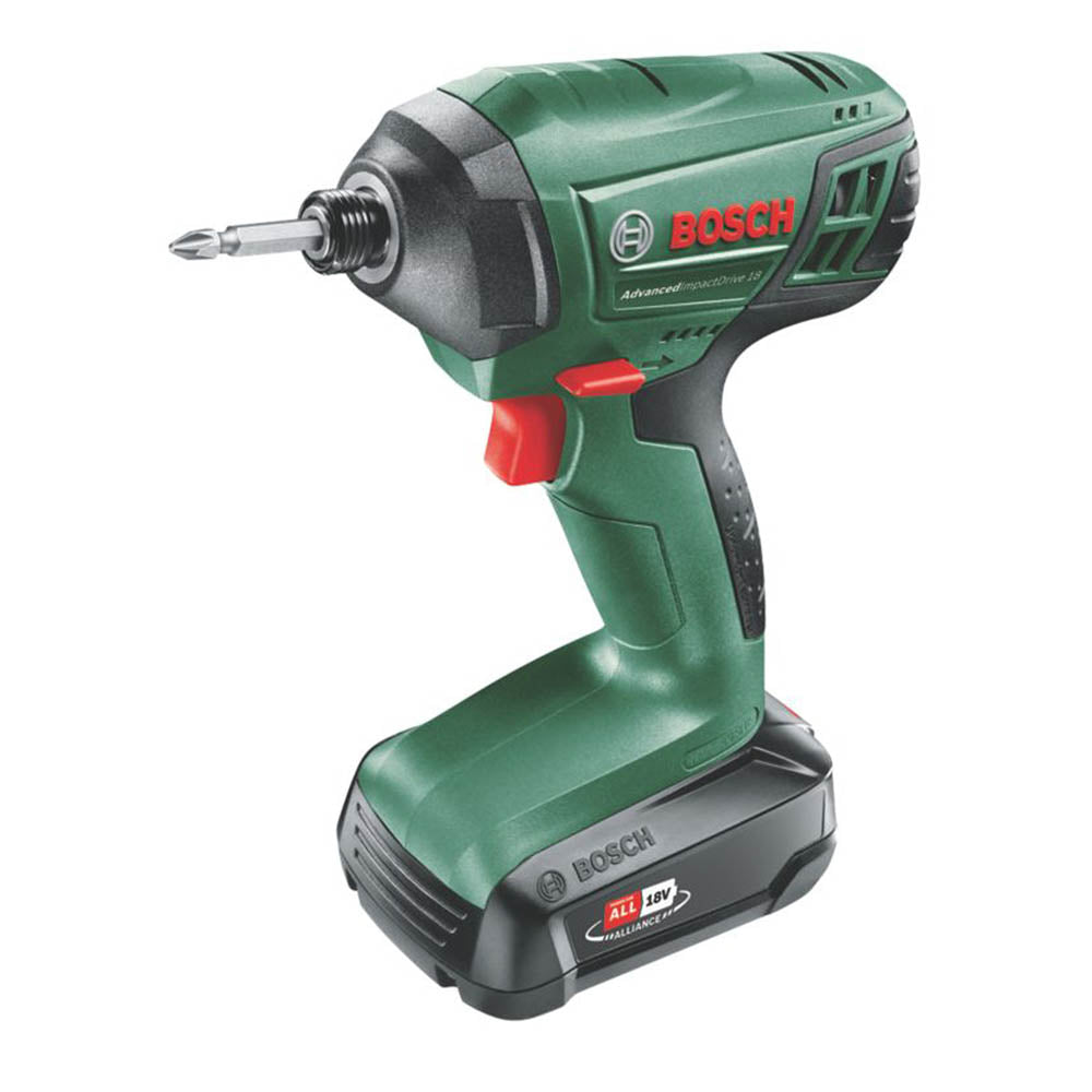 Bosch Impact Drill Cordless PDR 18 LI Variable Speed Soft-Grip Li-Ion 1.5Ah 18V - Image 2