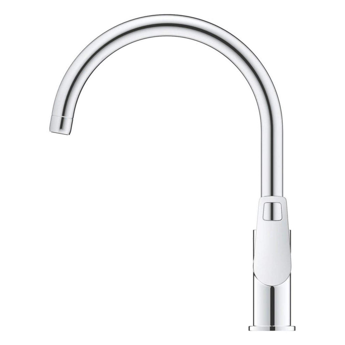 Grohe Kitchen Sink Mixer Tap Mono Lever Chrome Swivel Spout Deck Mounted Modern - Image 2