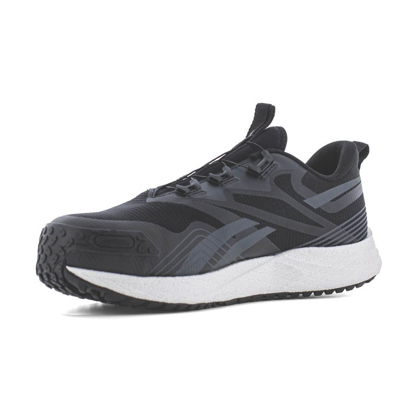 Reebok Safety Trainers Unisex Wide Fit Black Grey Shoes Composite Toe Size 10 - Image 5