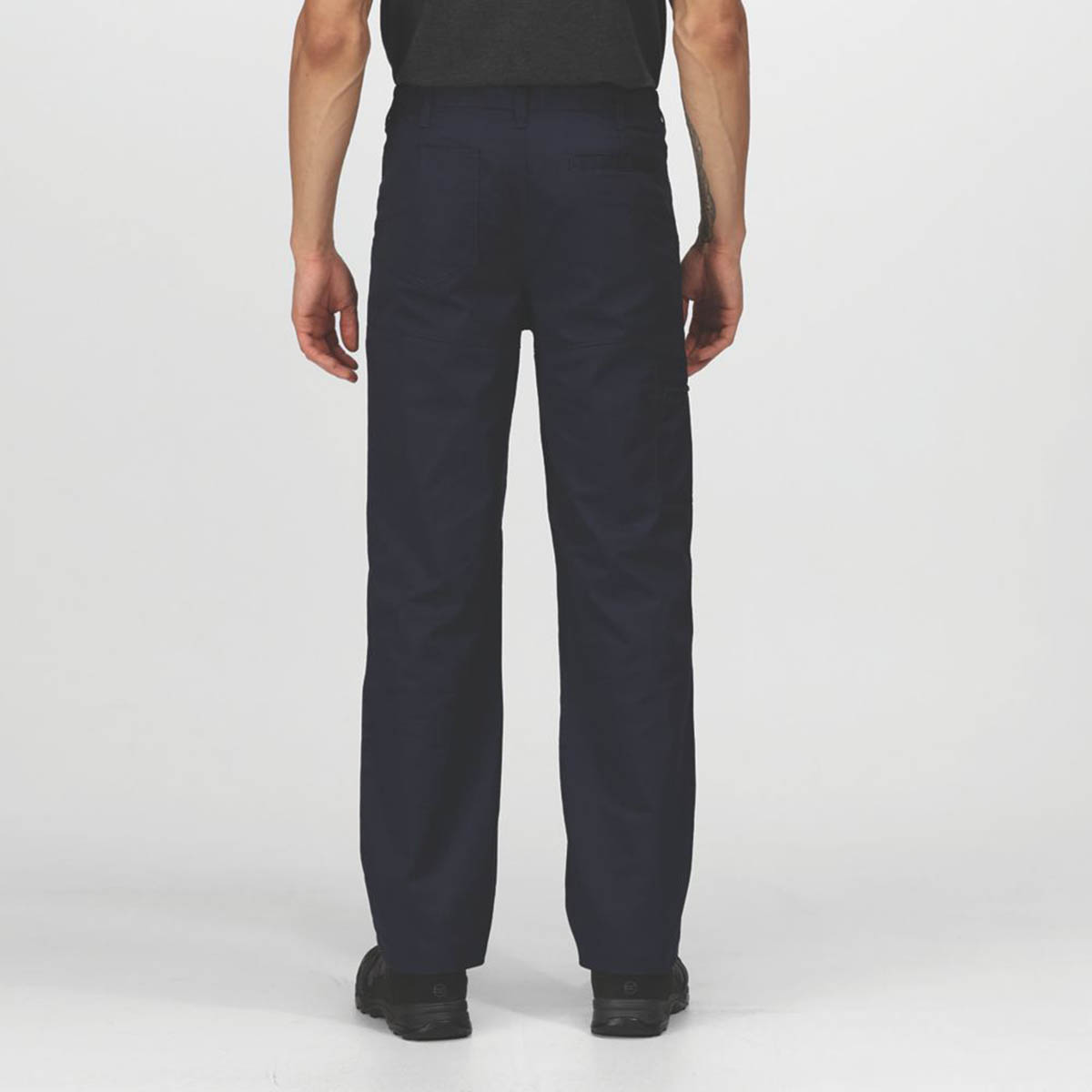 Regatta Work Trousers 5 Pockets Navy Water Repellent Hardwearing 30" W 29" L - Image 4