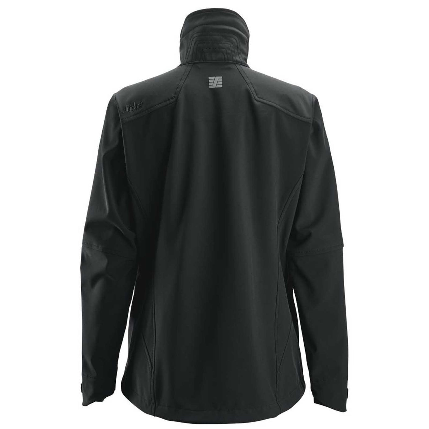 Snickers Work Softshell Jacket Womens Black Windproof Breathable Size 16-18 - Image 2