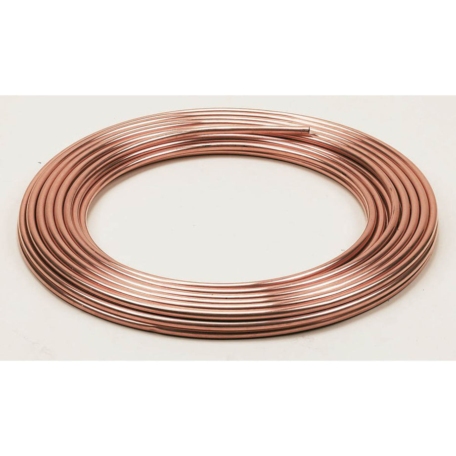 Wednesbury Microbore Copper Coil Pipes for Hard And Soft Water Areas 10mm x 25m - Image 1