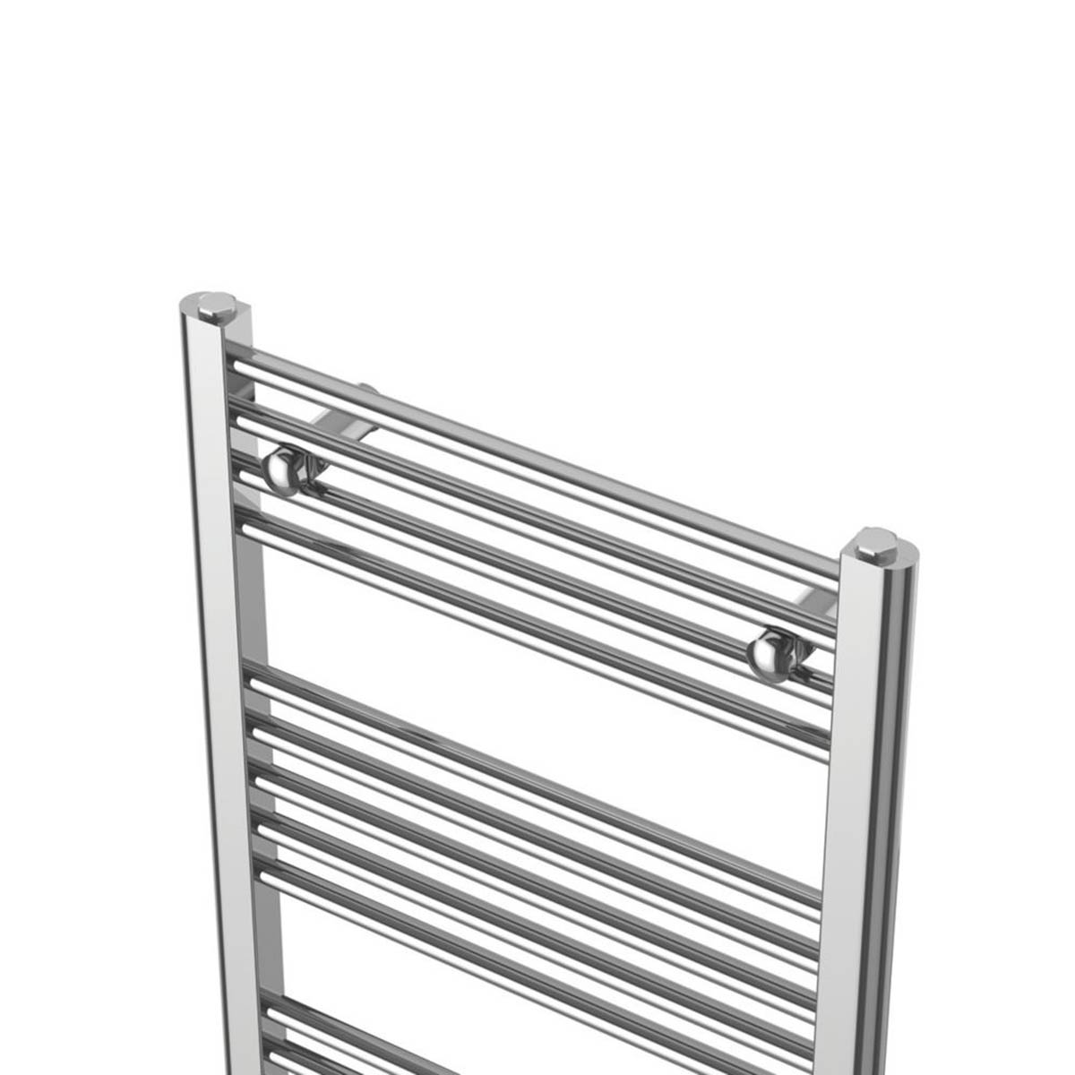 Flomasta Bathroom Towel Rail Radiator Electric Flat Warmer Ladder (H)110x(W)50cm - Image 2