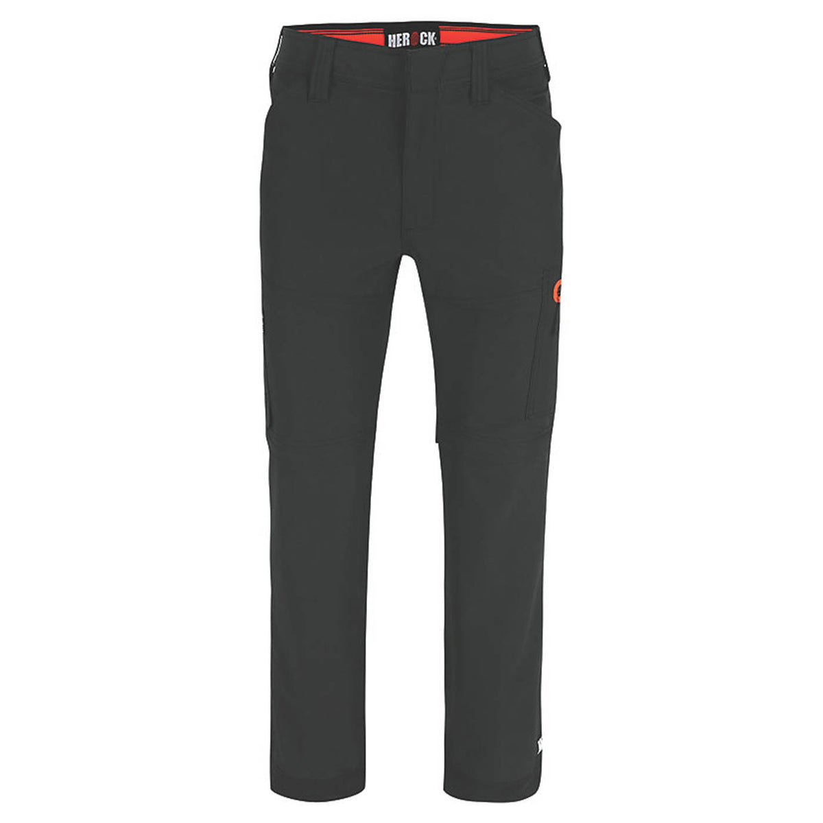 Herock Mens Trousers 5 Pockets Black Zip Off Leg Breathable 30" W 32" L - Image 1