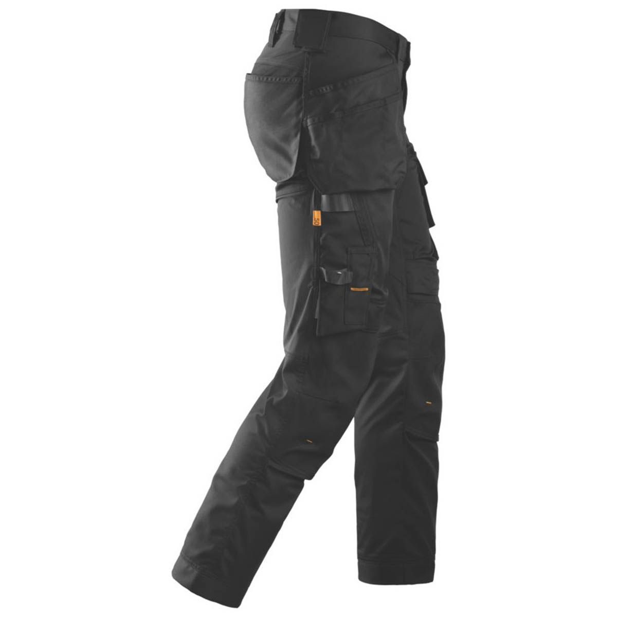 Snickers Work Trousers Mens Slim Fit Black Stretch Multi Pockets Cargo 30W 32L - Image 4