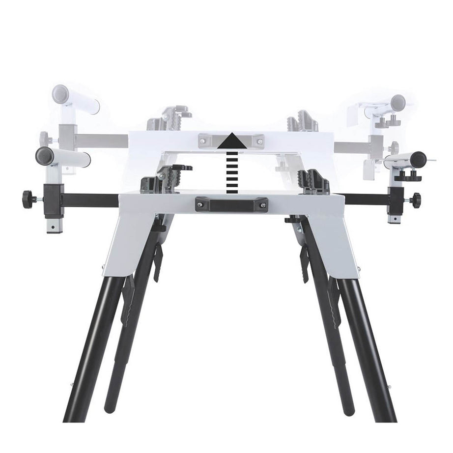 Evolution Chop Saw Stand Universal  225kg Max. Load Capacity Adjustable Height - Image 4