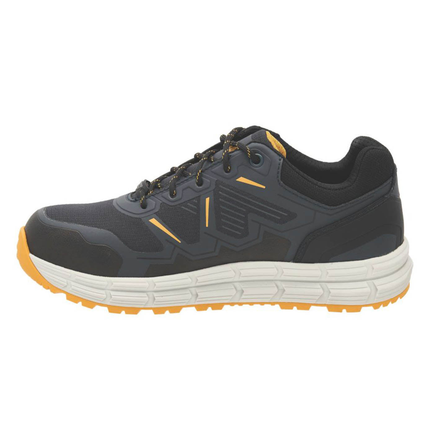 DEWALT Mens Safety Safety Trainers Bourne Grey Black Steel Toe Cap Size 10 - Image 6