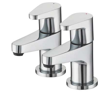 Bristan Bath Filler Pillar Tap Chrome 1/4 Turn Operation Bathroom Contemporary - Image 2