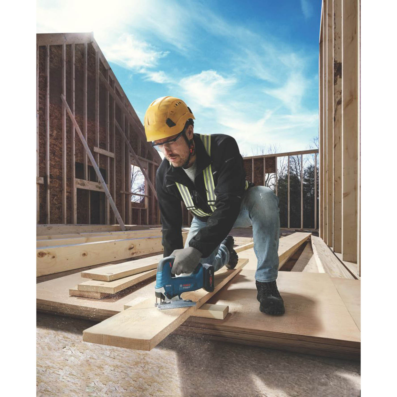 Bosch Jigsaw GST 18V-125 B Cordless 18V Li-Ion CoolPack LED L-Boxx Body Only - Image 5