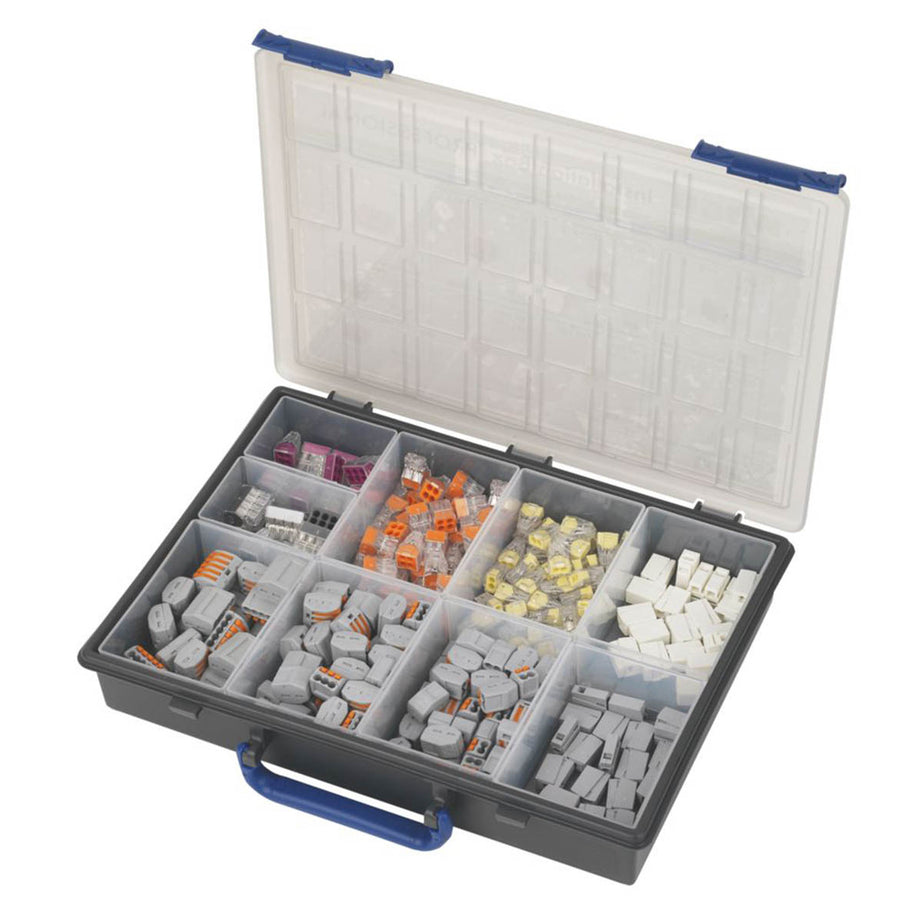 Wago Installer Connector Set Reusable Refillable Removable Containers 240 Pack - Image 1