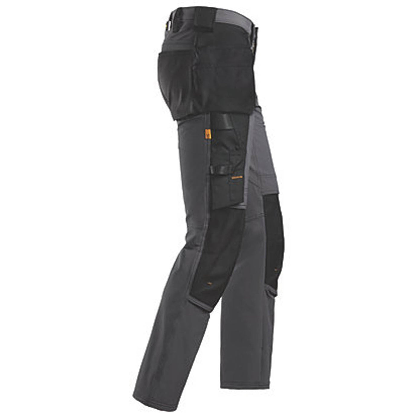 Snickers Work Trousers Mens Slim Fit Black Splashproof Multi Pockets 30W 30L - Image 4