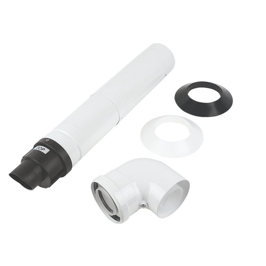 Telescopic Flue For Baxi 200 - 800 Range Of Boilers (L)315-500 x (Dia)60/100 mm - Image 1