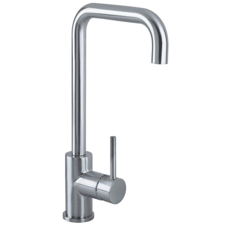 Bristan Kitchen Tap Mono Mixer Brushed Nickel Single Lever Contemporary Faucet - Image 1