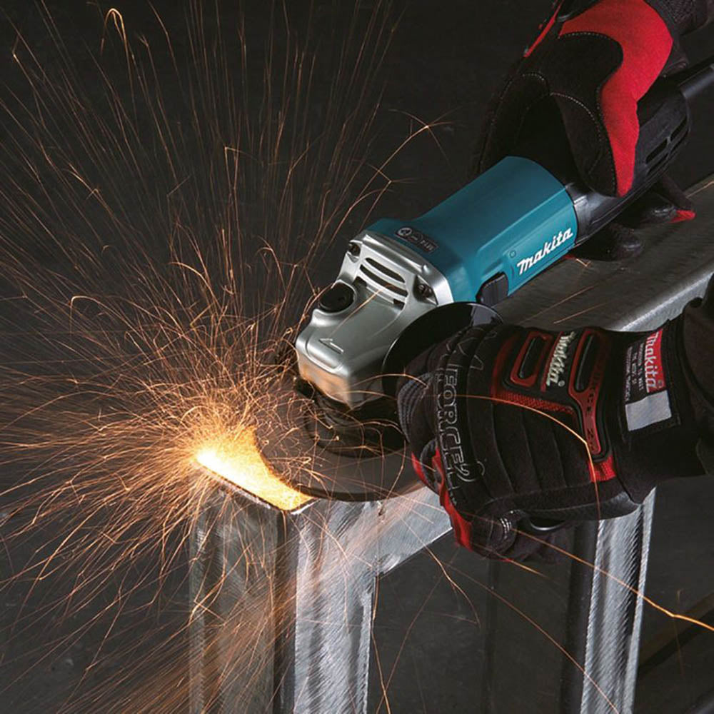 Makita Angle Grinder Electric GA4530R 720W With 115mm Cutting Grinding Disc 110V - Image 2