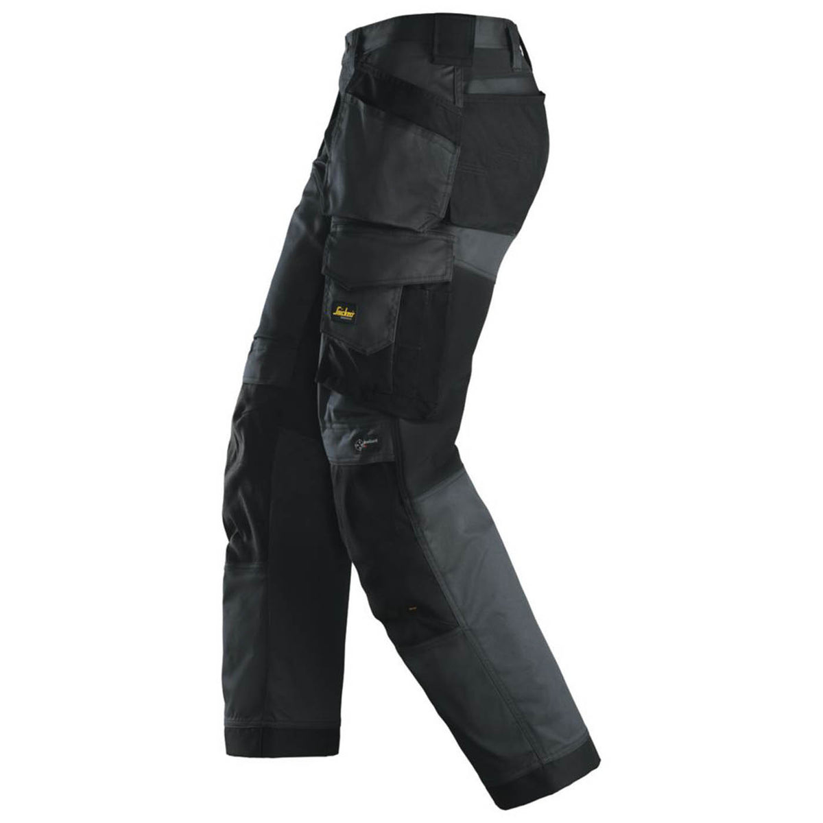 Snickers Work Trousers Mens Loose Fit Black Stretch Multi Pockets Cargo 44W 30L - Image 5