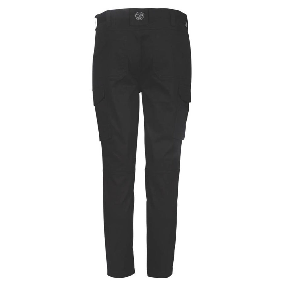 Apache Work Trousers Mens Slim Fit Black Lightweight Multi Pockets 42"W 29"L - Image 4